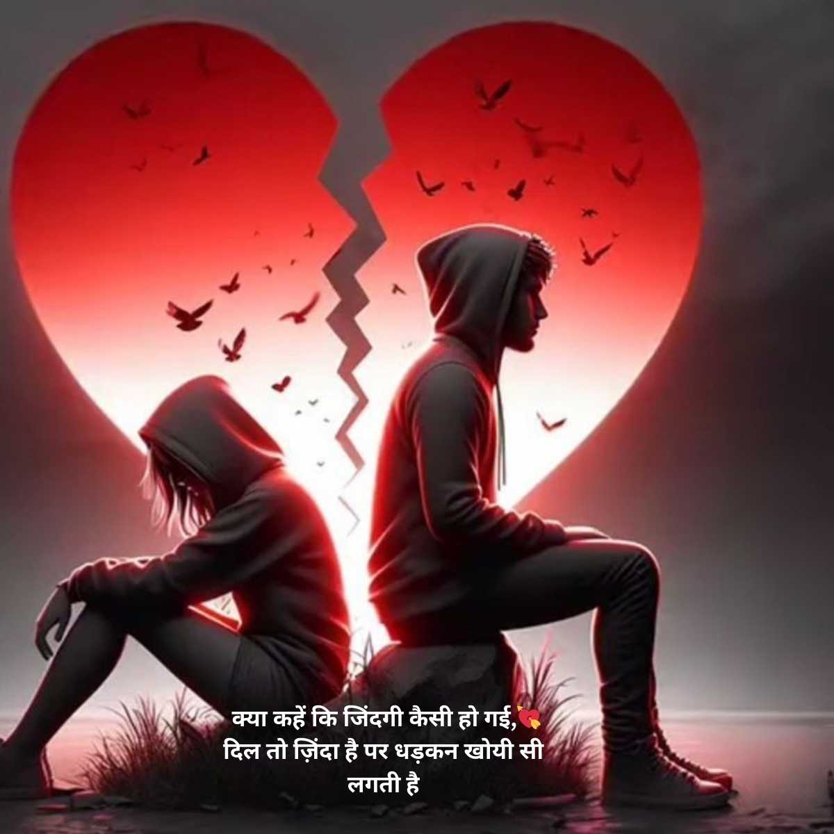 heart touching painful alone sad shayari in hindi21