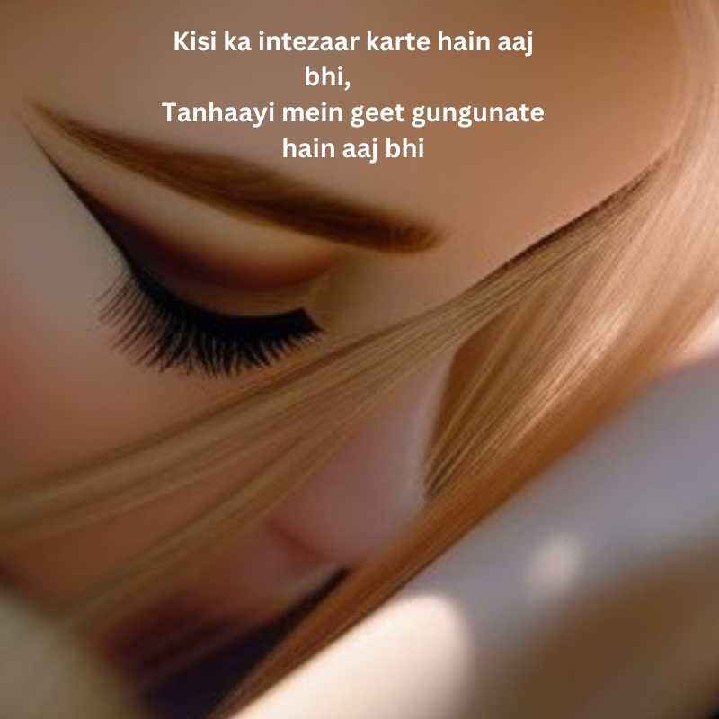 sad Alone Shayari in English Hindi 2 Line grls boy9
