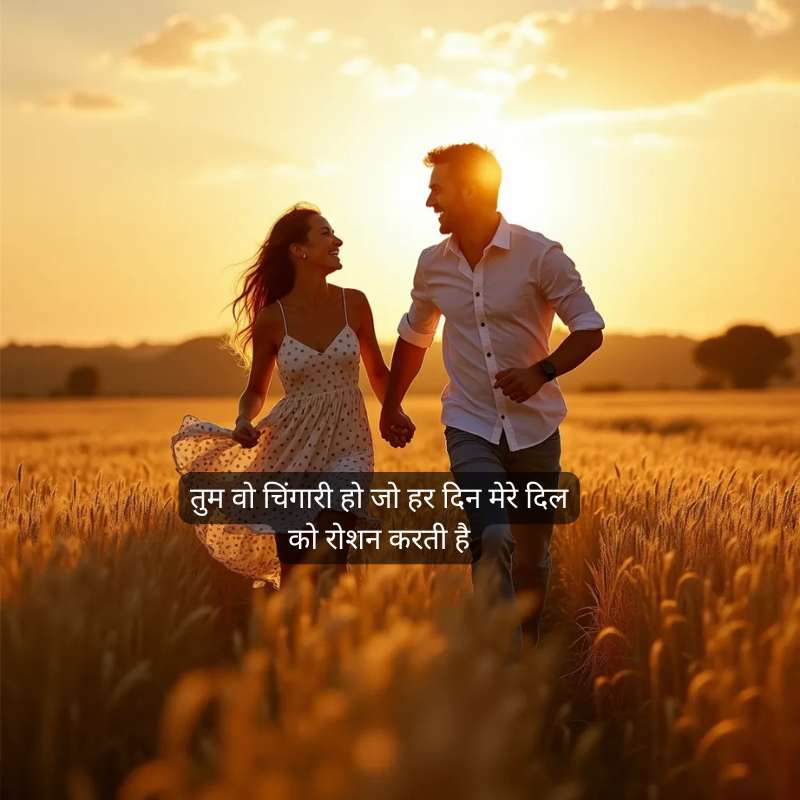 Romantic love quotes for husband in hindi