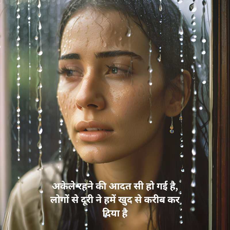 akelapan shayari in hindi 2 lines