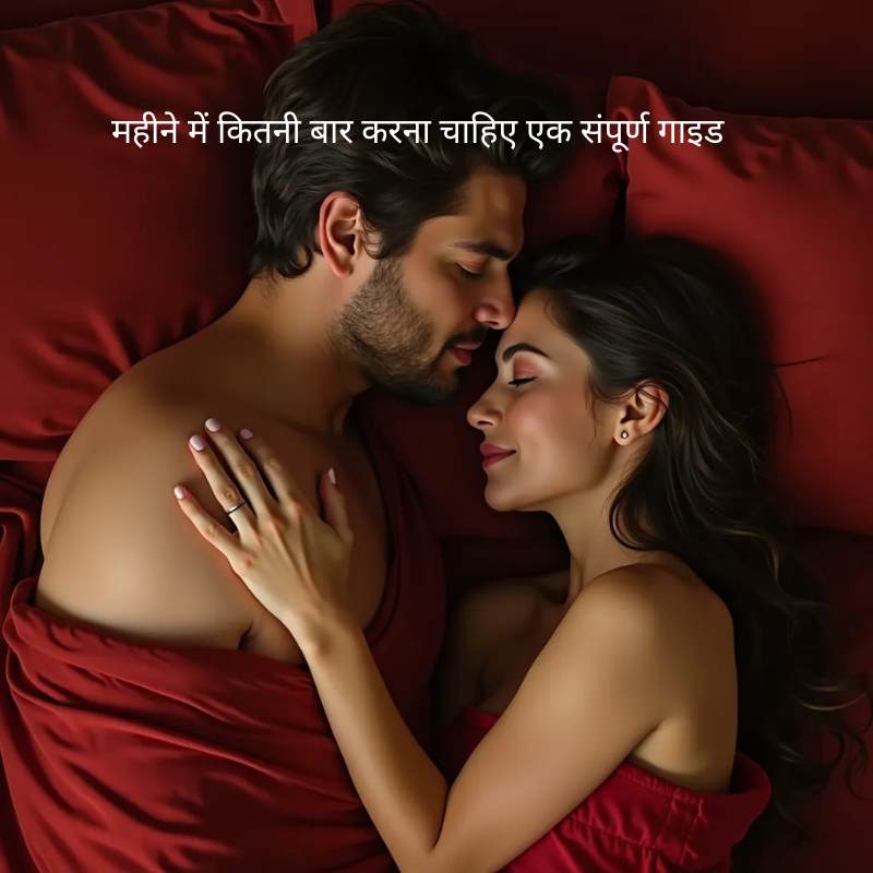 एक हफ्ते में कितनी बार संबंध बनाना चाहिए