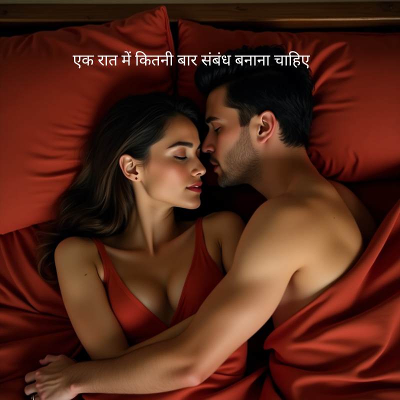 एक रात में कितनी बार संबंध बनाना चाहिए