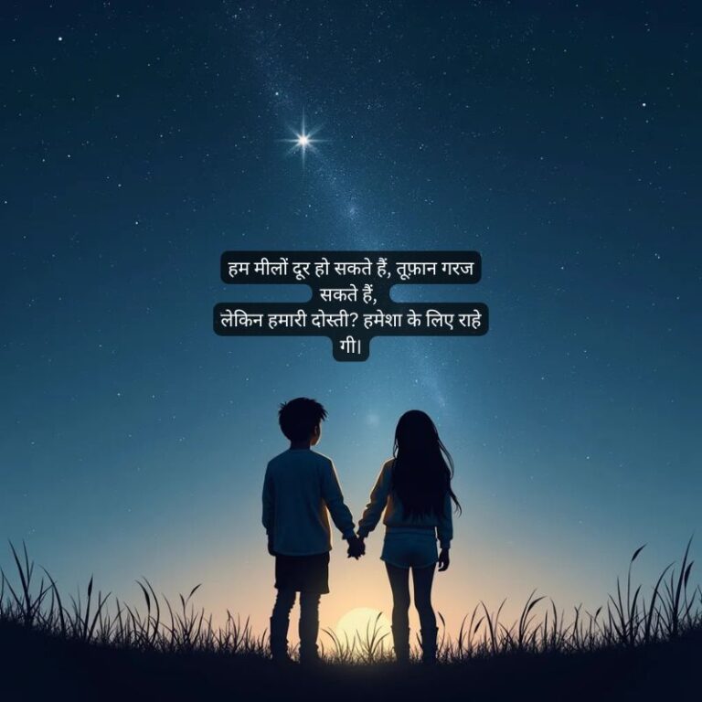 dosti shayari in hindi 2 line1
