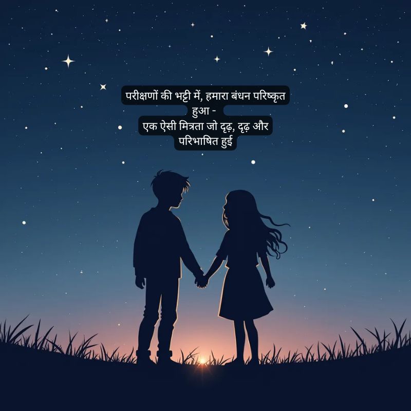 dosti shayari in hindi 2 line2