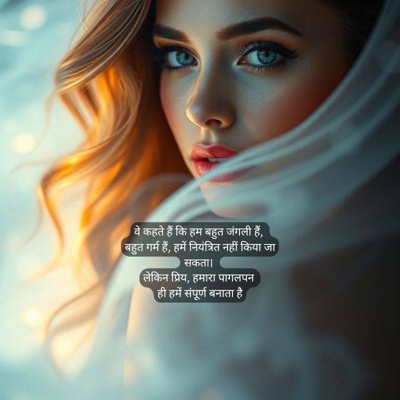 hot shayari in hindi