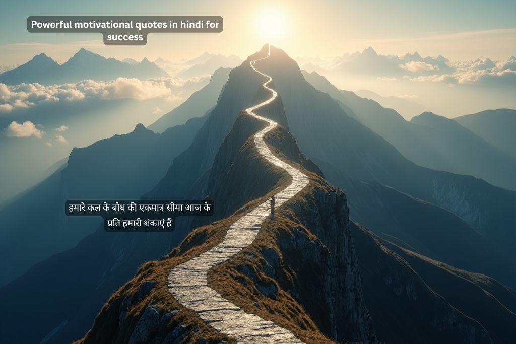 Powerful motivational quotes in hindi for success