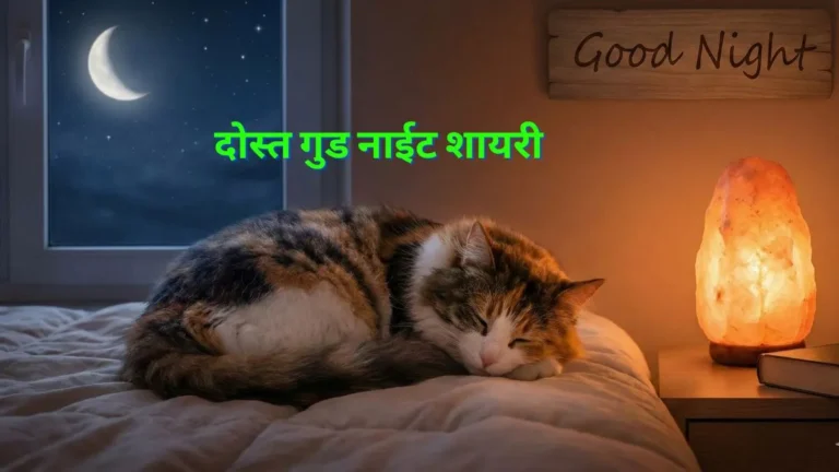 dosti good night shayari दोस्त गुड नाईट शायरी हैं