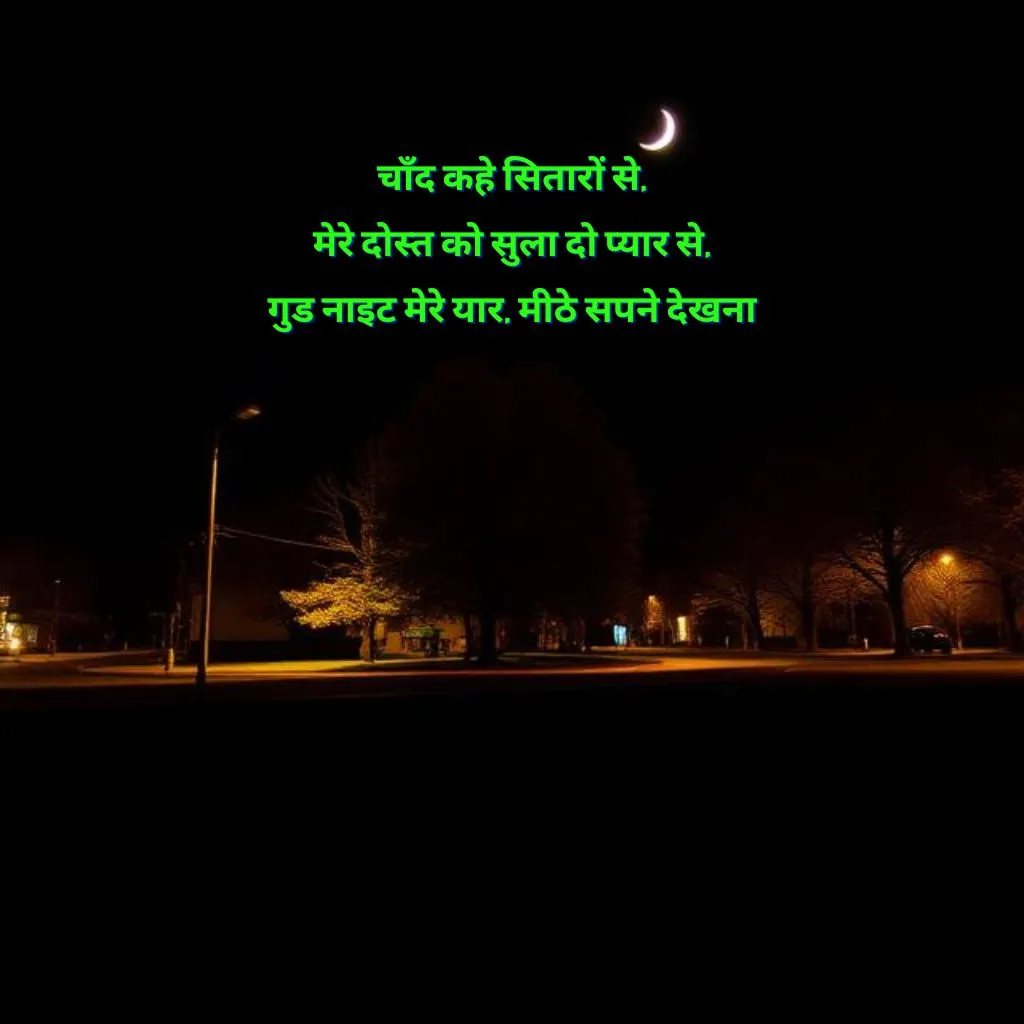 dosti good night shayari दोस्त गुड नाईट शायरी हैं